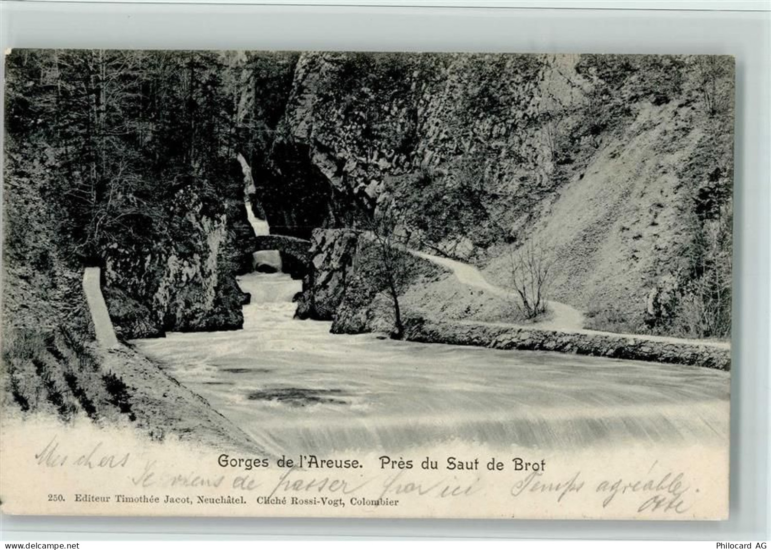 2103 Noiraigue - Gorges de LAreuse Près du Saut de Brot - 11064981