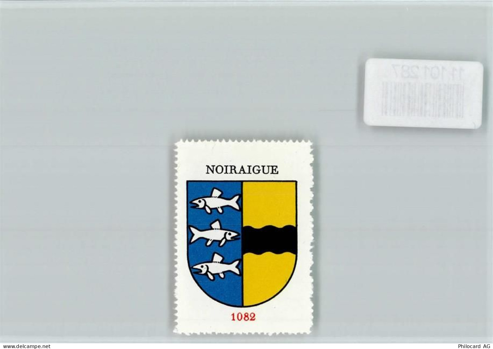 2103 Noiraigue - Vignette Wappen Kaffee Hag ca 1920-1940 Noiraigue - 11101287