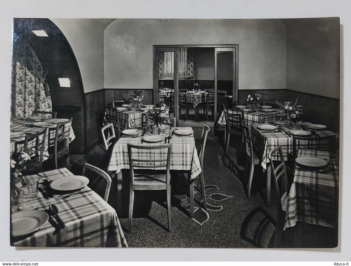 21038 Cartolina - Roma - Villa del Maestro - Refettorio - VG 1956