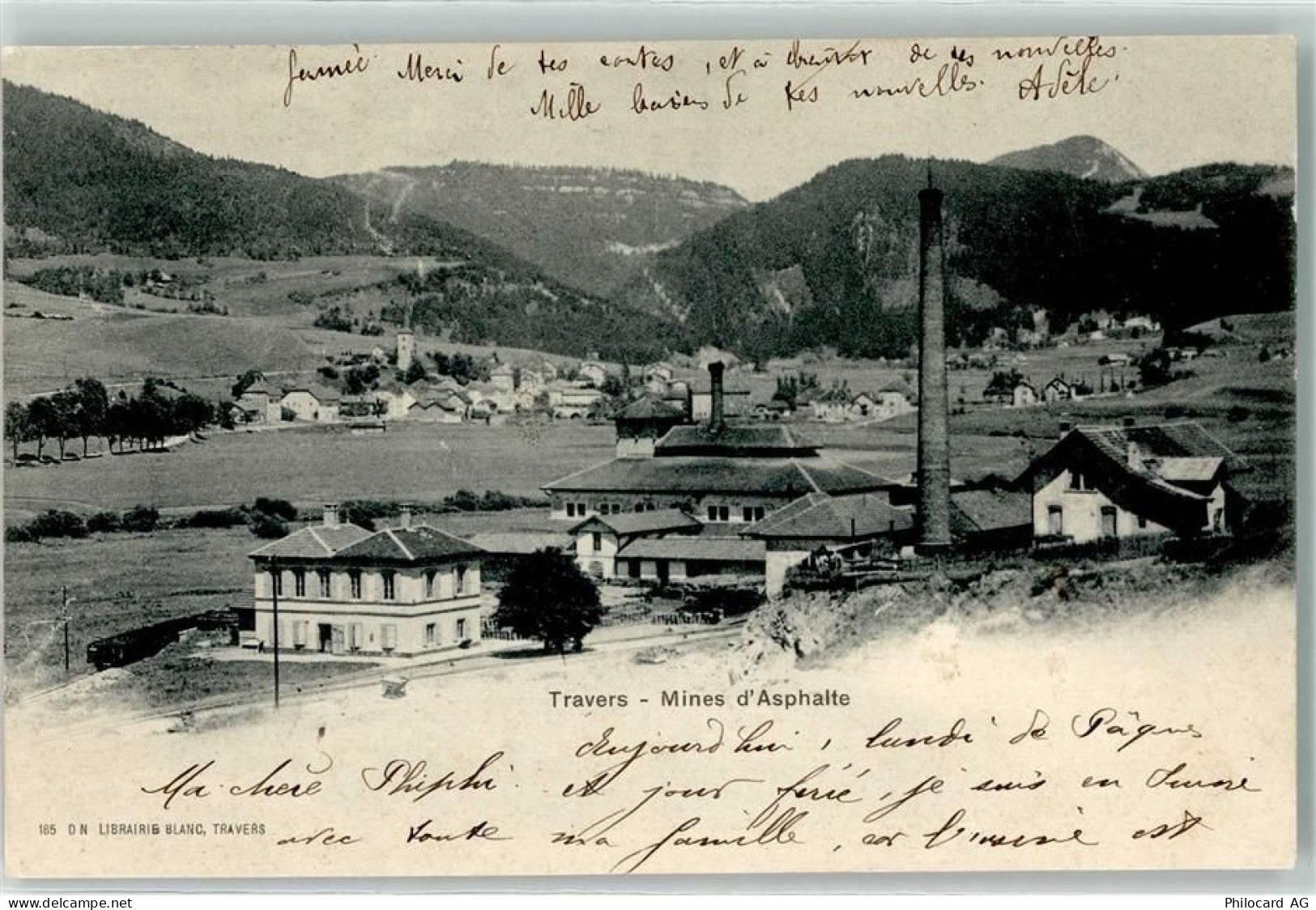 2105 Travers 1902 - Mines d`Asphalte - 13904682