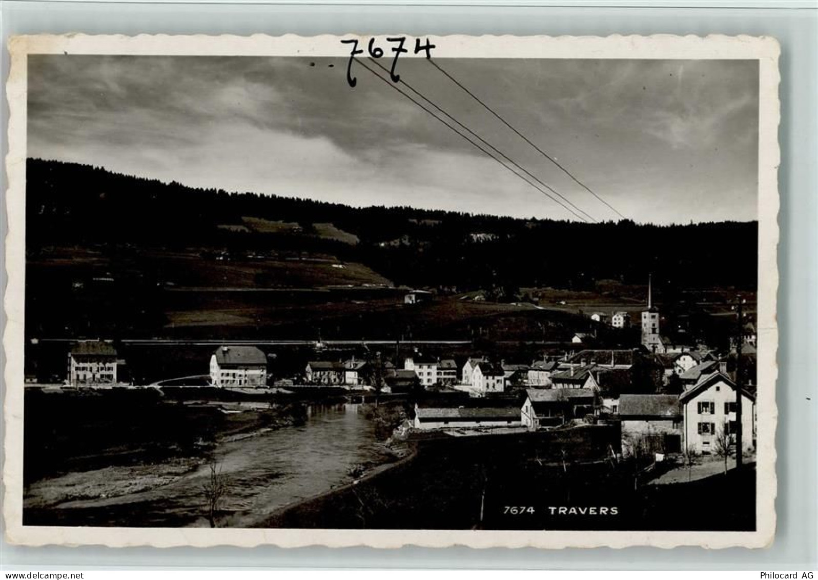 2105 Travers 1930 - Verlag Perrochet-Matile 7674 AK - 13086842