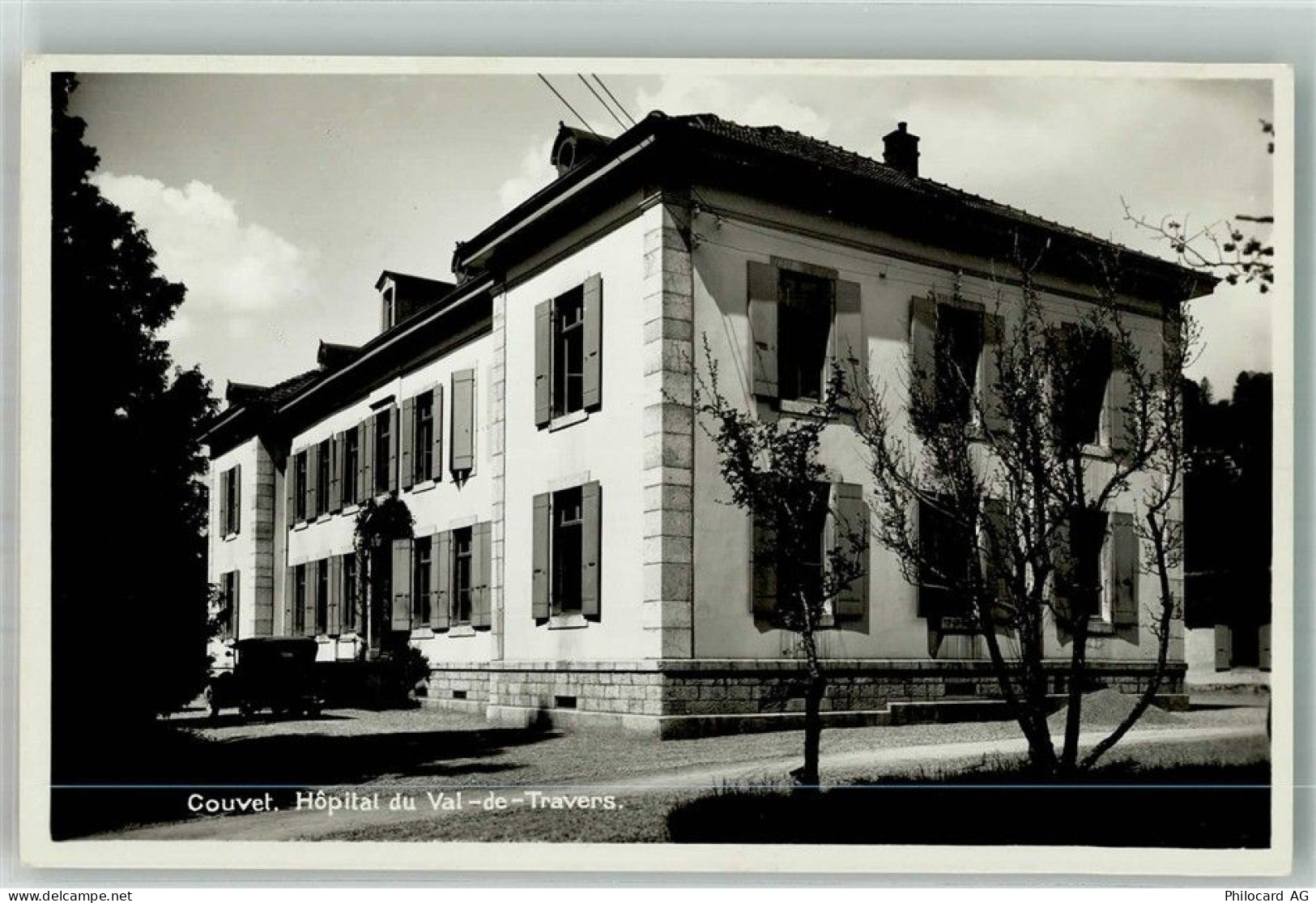 2108 Couvet Foto AK Krankenhaus - 10742433