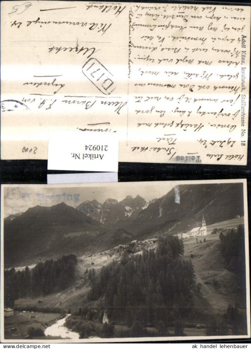 210924,Telfes Telfs Teilansicht