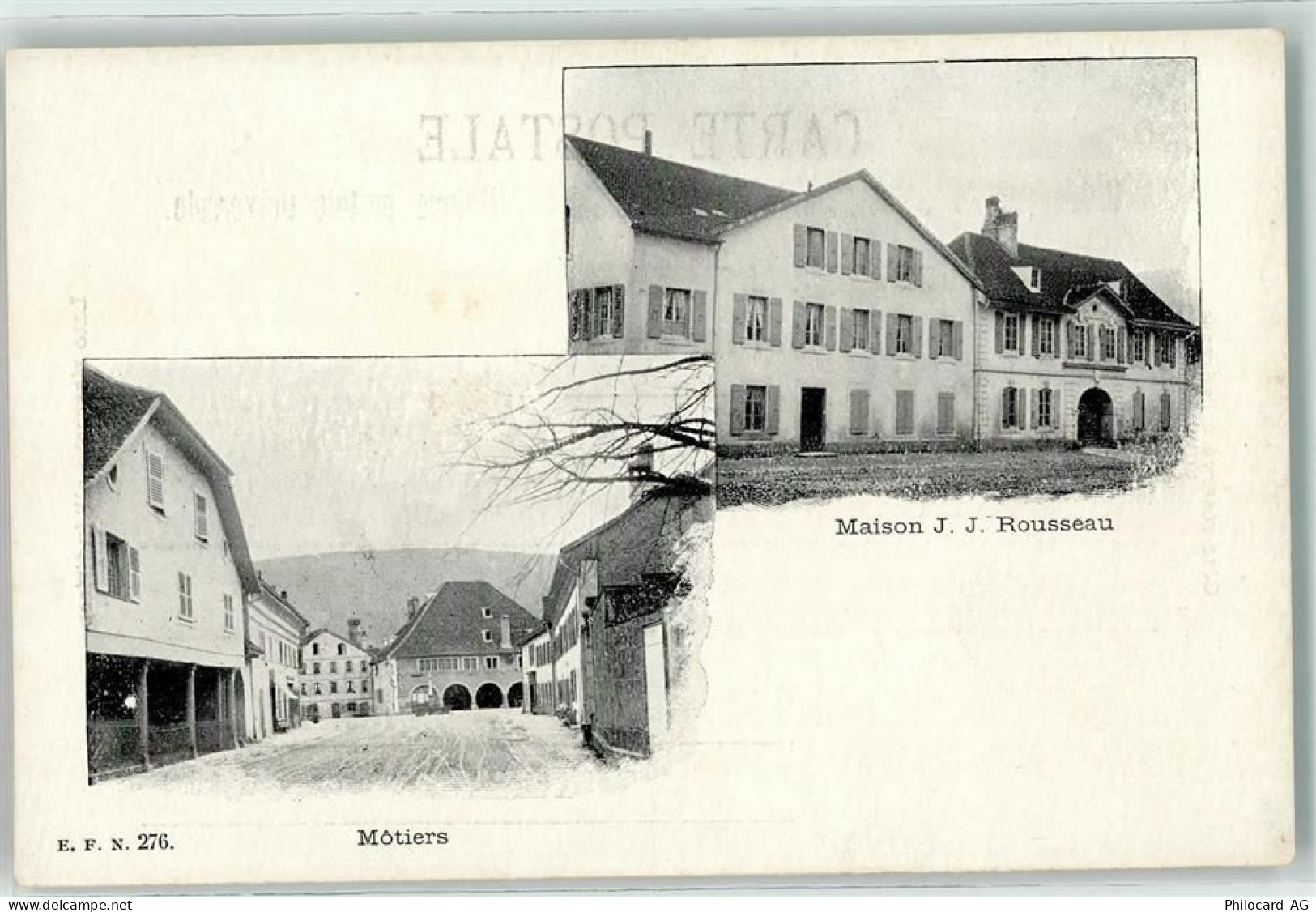 2112 Môtiers NE - Maison J.J. Rousseau - 13251701