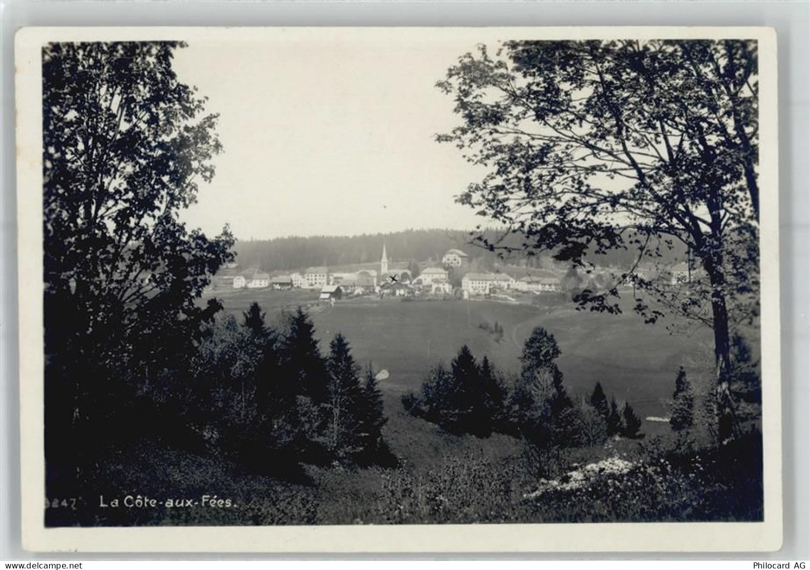 2117 La Côte-aux-Fées 1925 - Kirche - 51421388