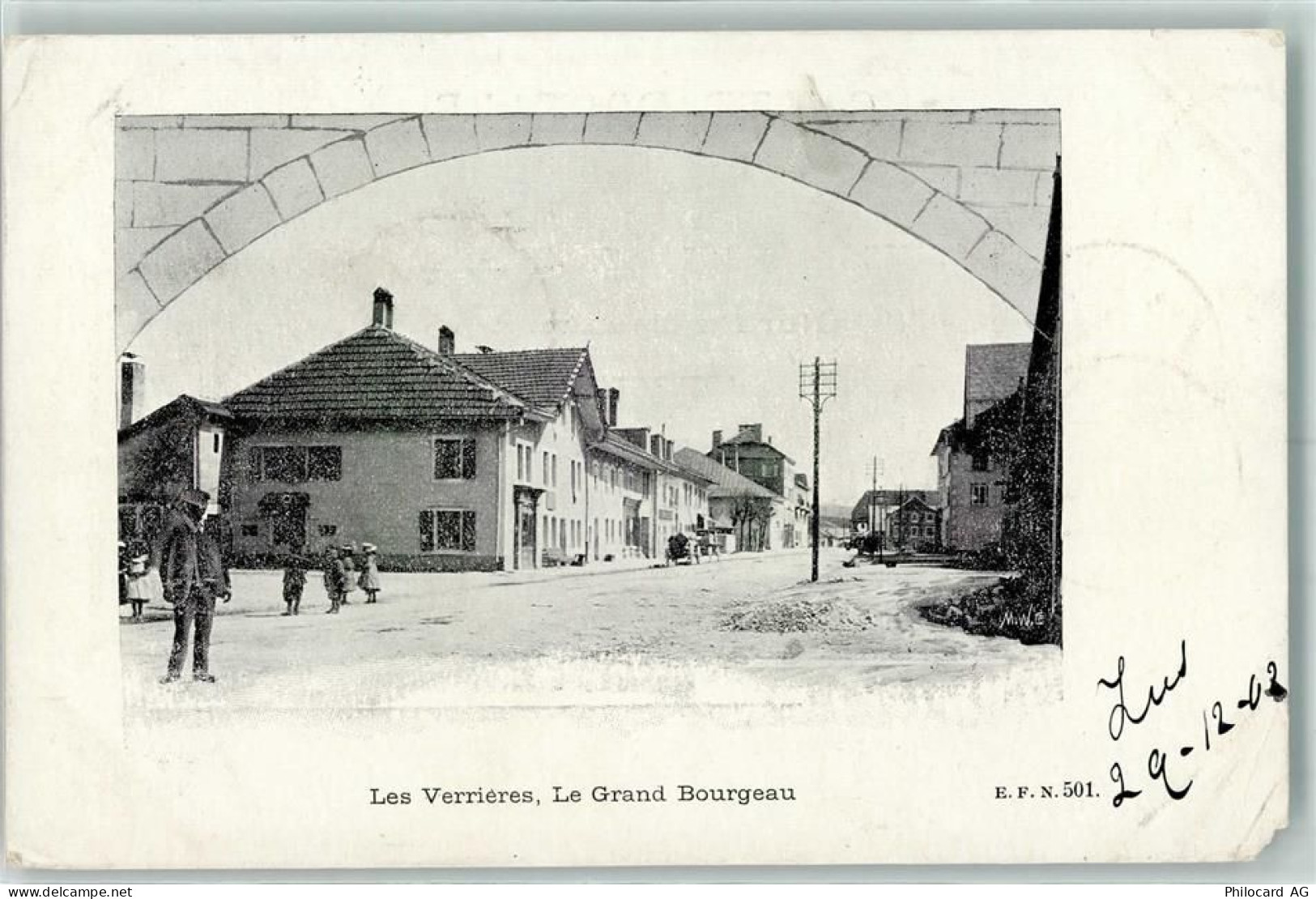 2126 Les Verrières 1902 Gebrauchsspuren Le Grand Bourgeau - 10302332