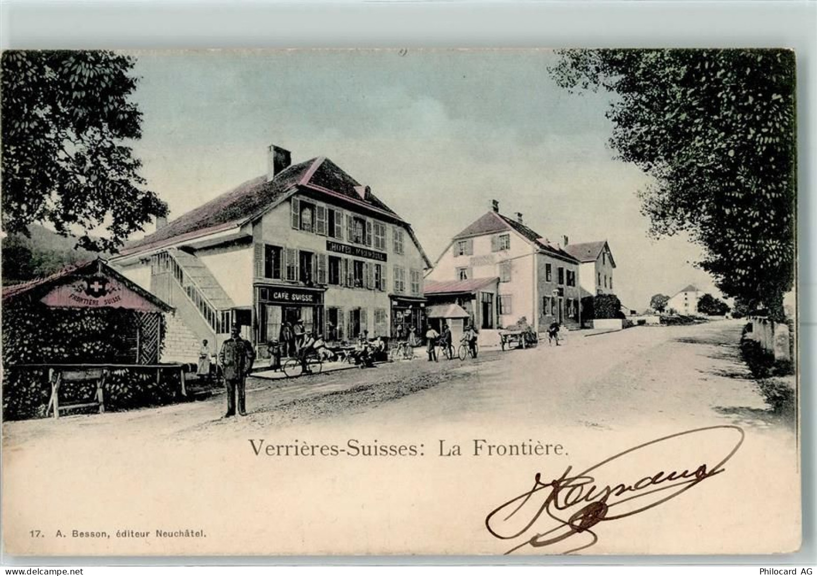 2126 Les Verrières 1905 - La Frontiere - 13601705