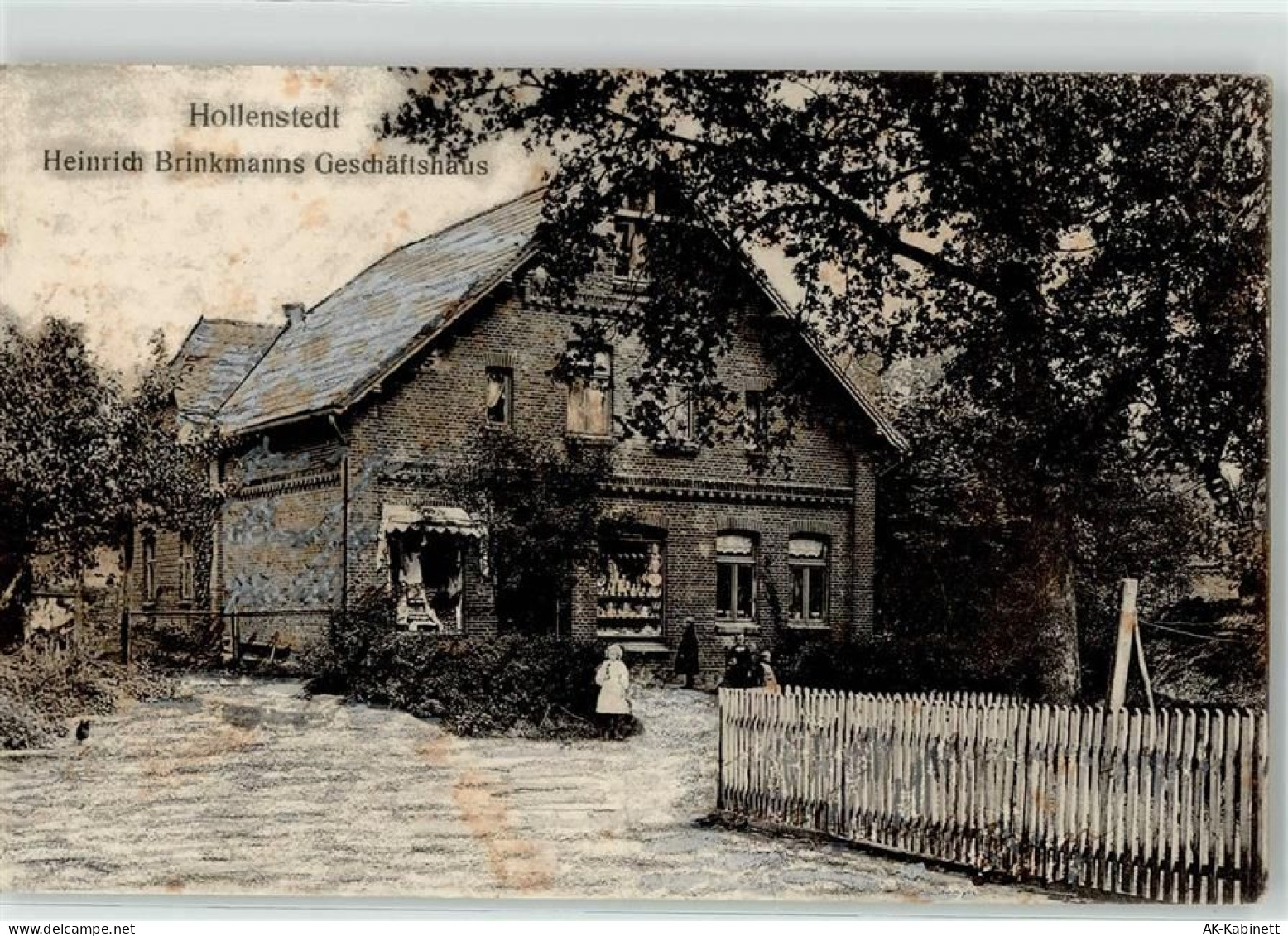 21279 W2114 Hollenstedt , Nordheide 1907 - Heinrich Brinkmann Handlung... - 52158727