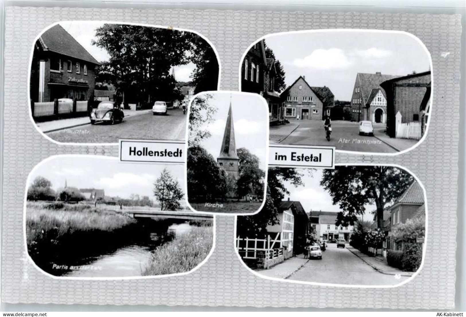 21279 W2114 Hollenstedt , Nordheide - Hauptstraße, Marktplatz, Dorfstraß... - 51044215