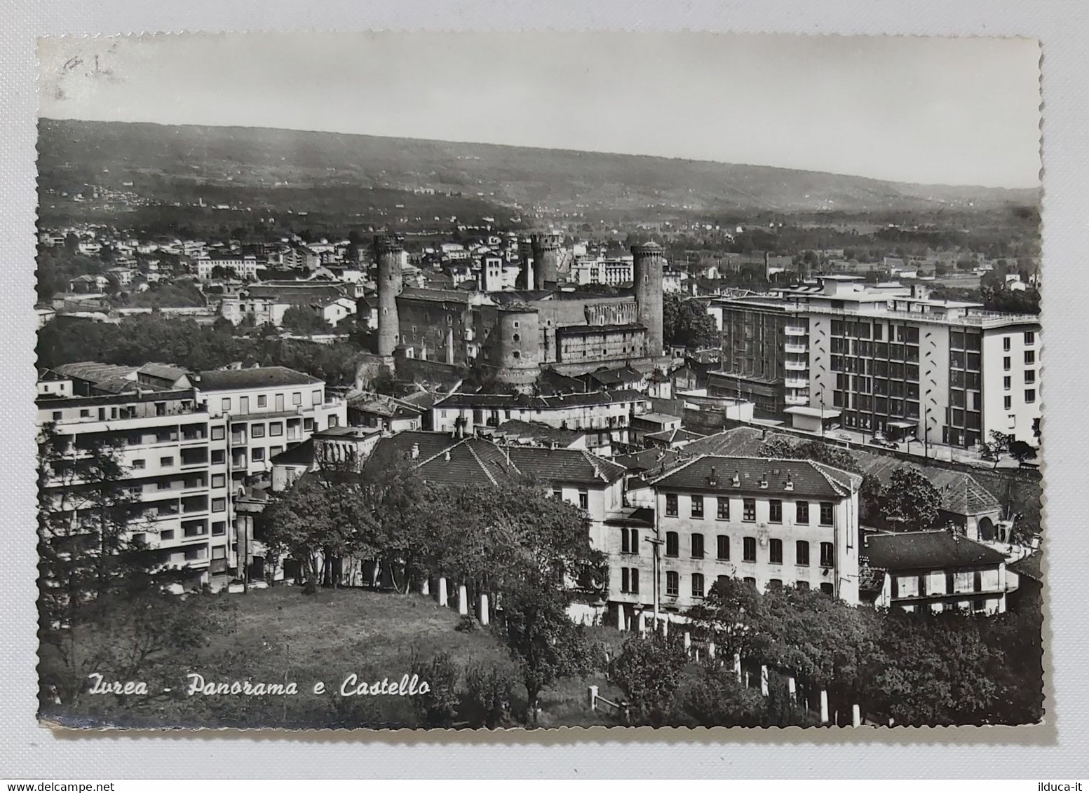 21309 Cartolina - Torino - Ivrea - panorama - VG 1963