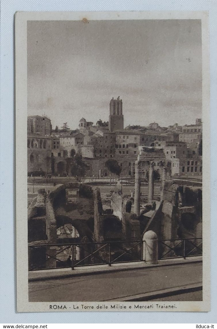 21451 Cartolina - Roma - Mercati traianei - VG 1936