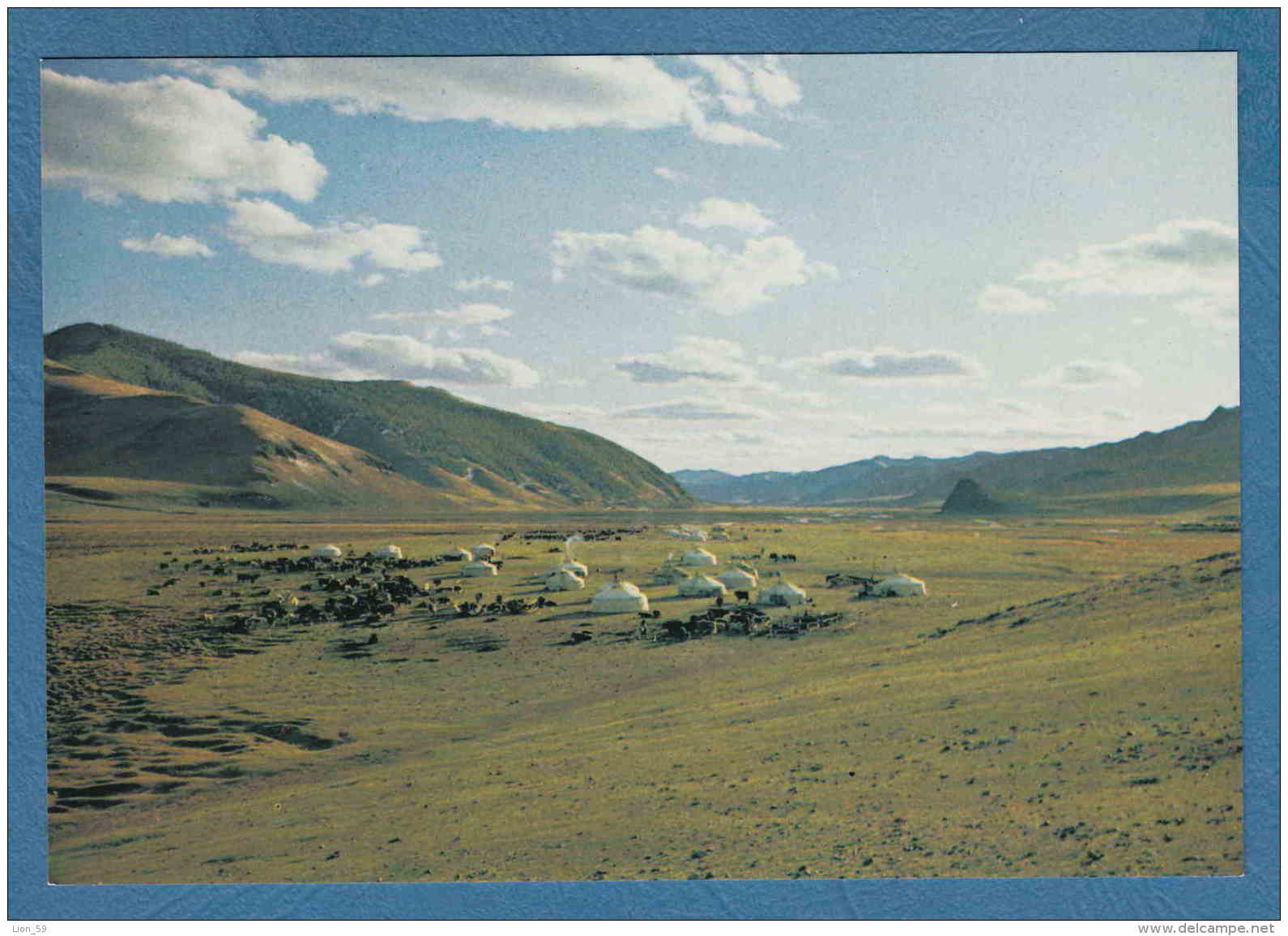 215188 / AN AGRICULTURAL CO-OPERATIVE CAMPING , ZABHAN AIMAK , Mongolia Mongolei Mongolie