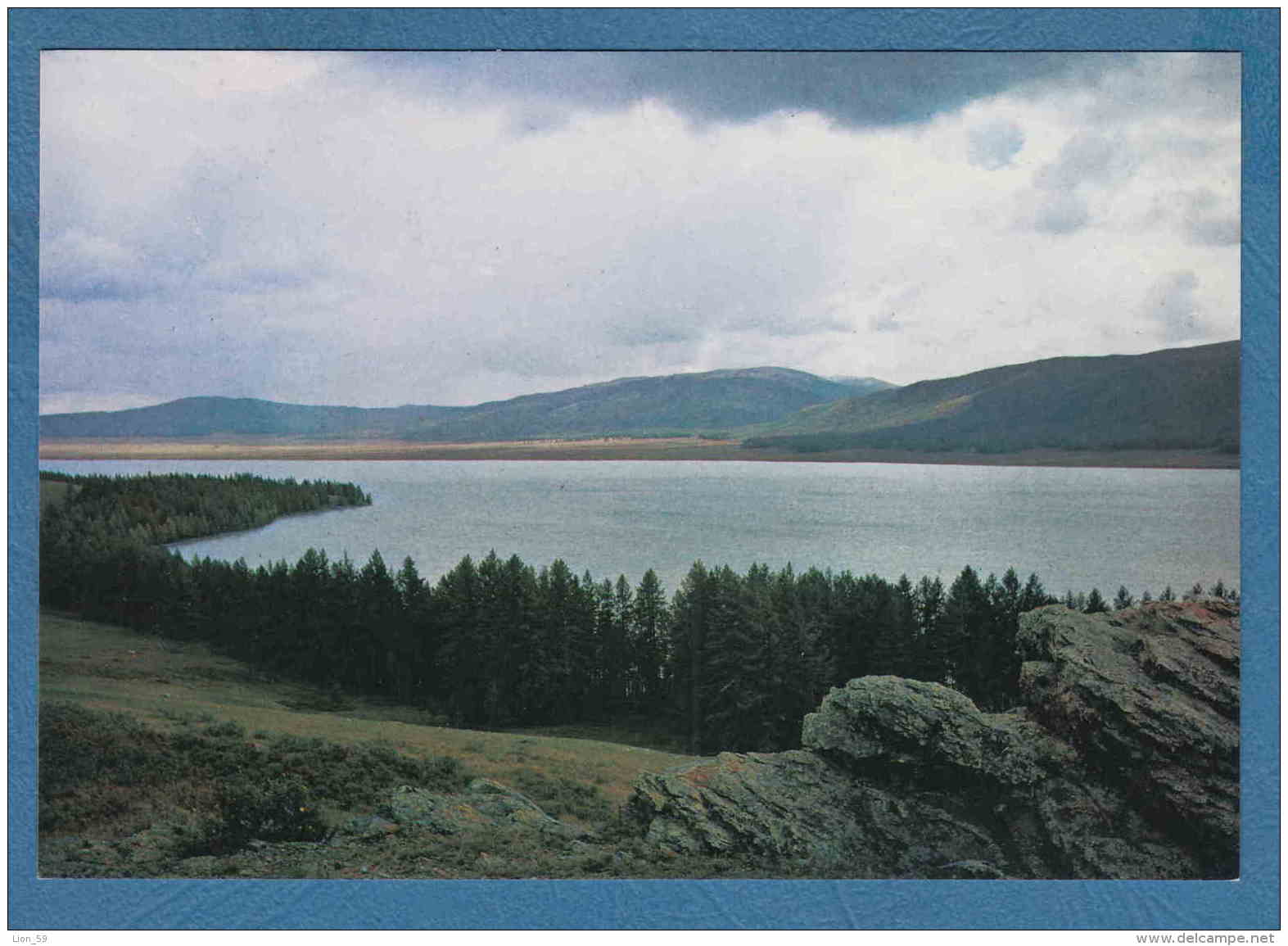 215193 / RINCHEN JUGNA LAKE , TSETSERLING SOMON , HUBSUGUL AIMAK , Mongolia Mongolei Mongolie