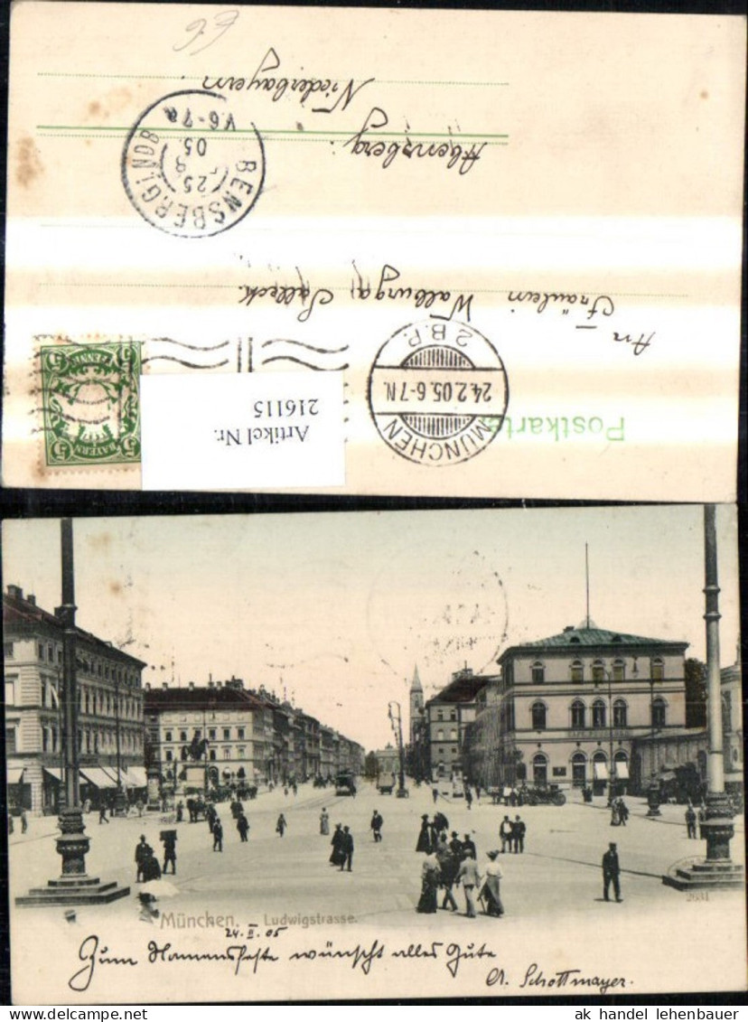 216115,München Ludwigstrasse Personen