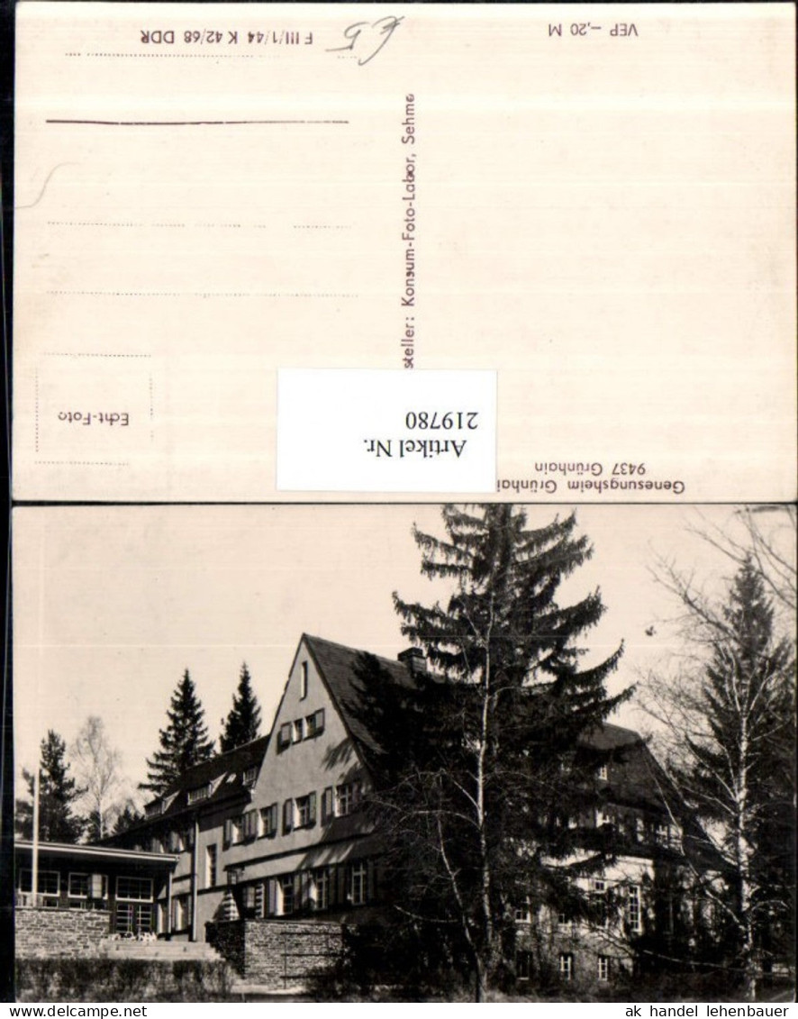 219780,Genesungsheim Grünhain