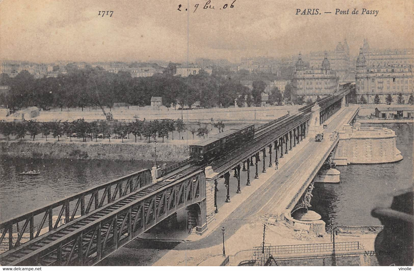 22-2989 : PARIS. METRO. PASSY