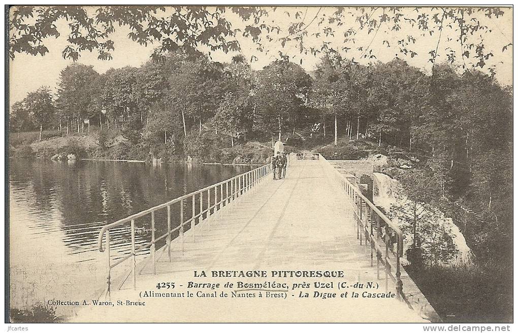 22 - BOSMELEAC - Barrage - La Digue et la Cascade