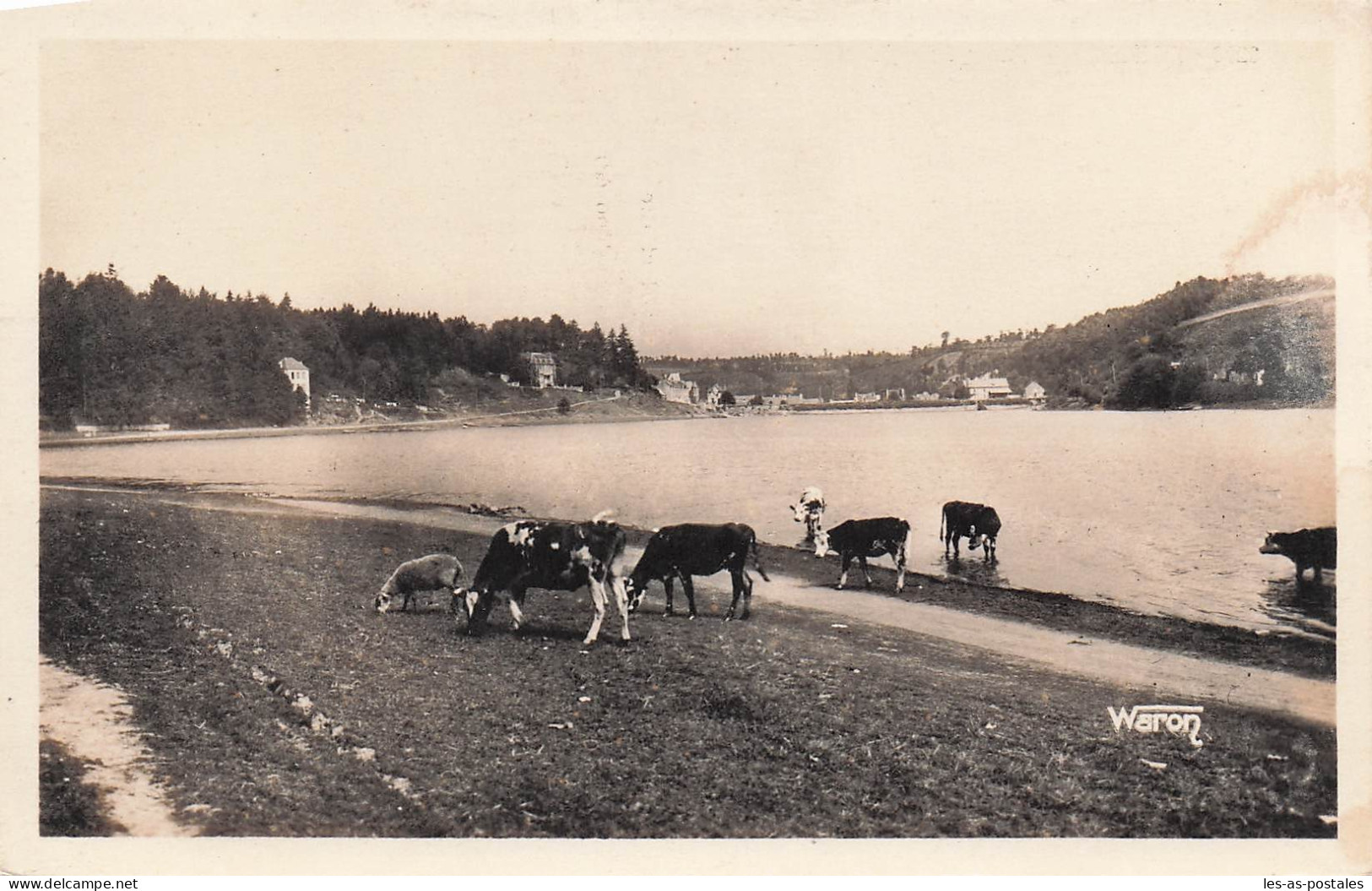 22 JUGON LES LACS VUE GENERALE ET L ETANG