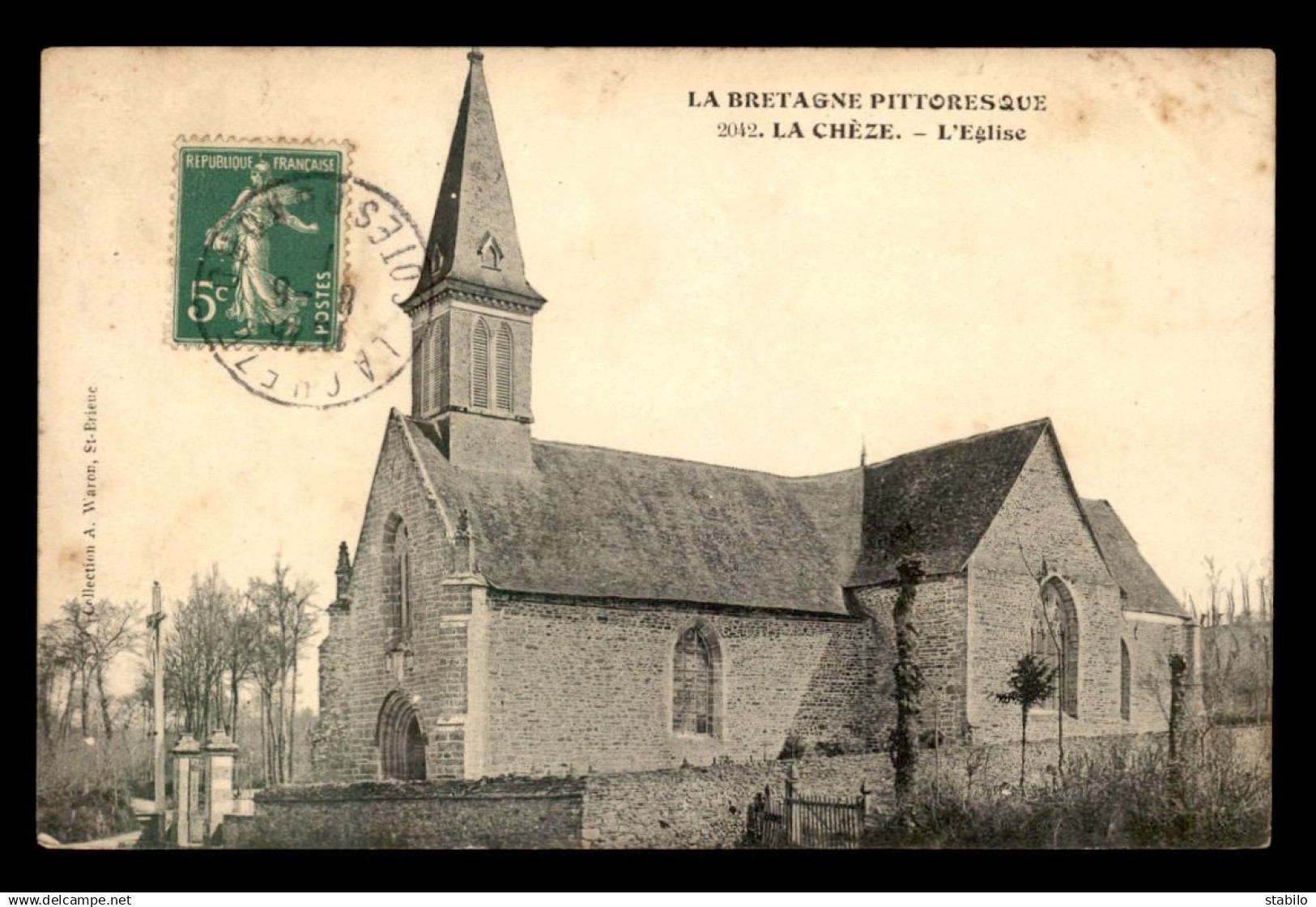 22 - LA CHEZE - L'EGLISE