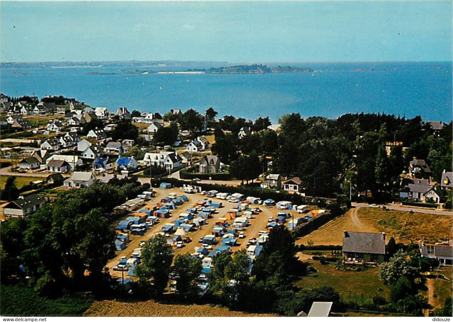 22 - Lancieux - Le Camping Municipal - Vue aérienne - CPM - Voir Scans Recto-Verso
