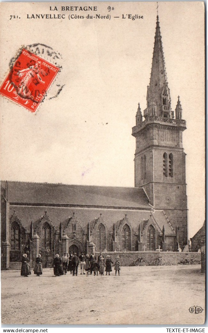 22 LANVELLEC - l'eglise