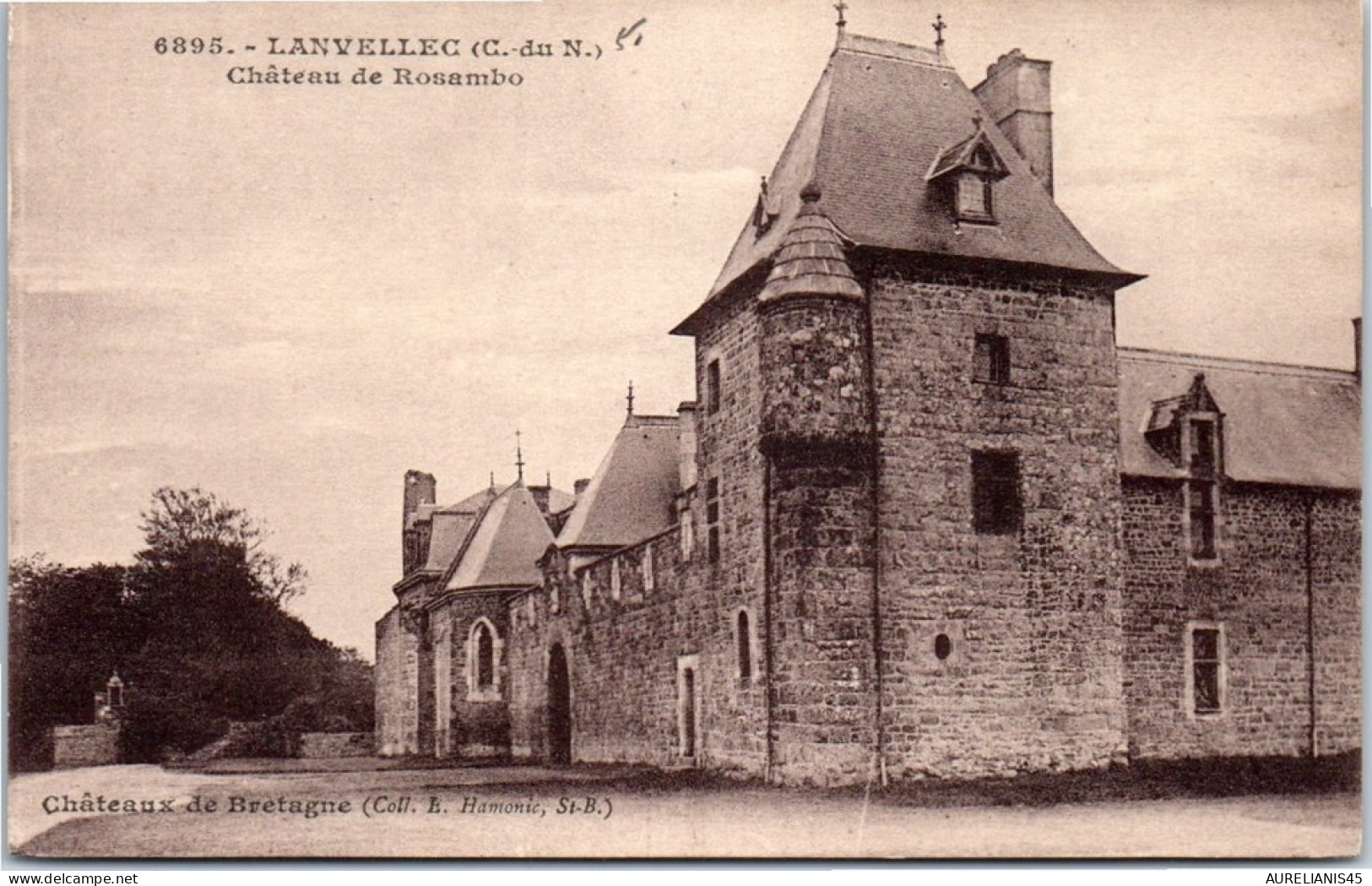 22 LANVELLEC - tour du CHATEAUde rossanbo