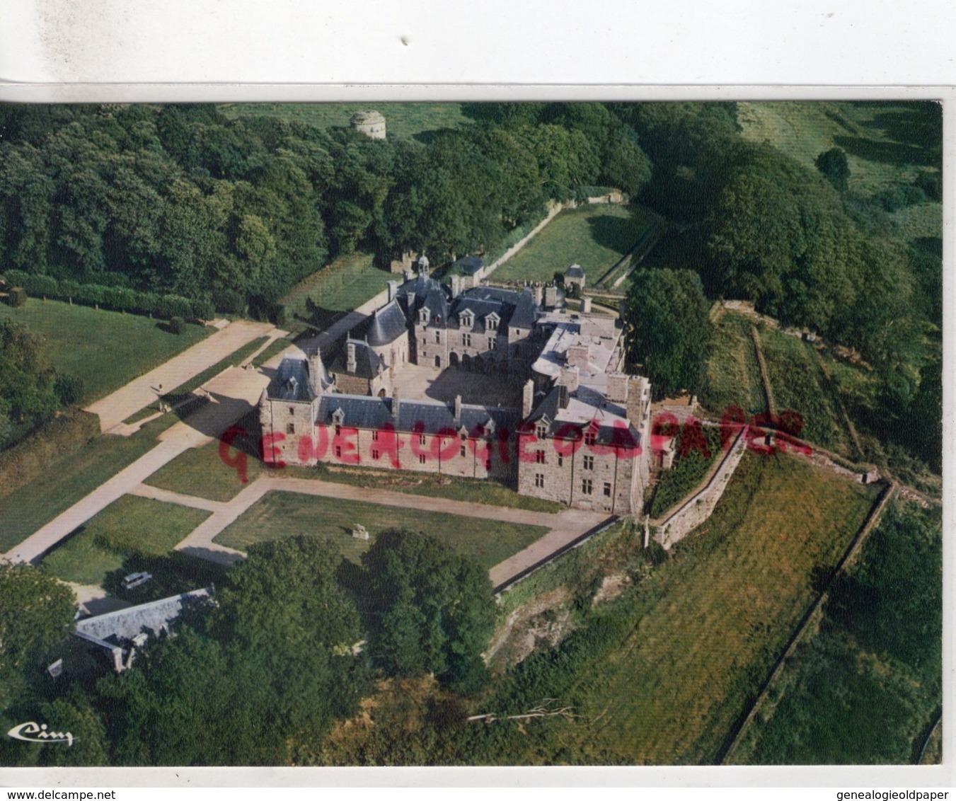 22 - LANVELLEC - VUE AERIENNE DU CHATEAU DE ROSANBO