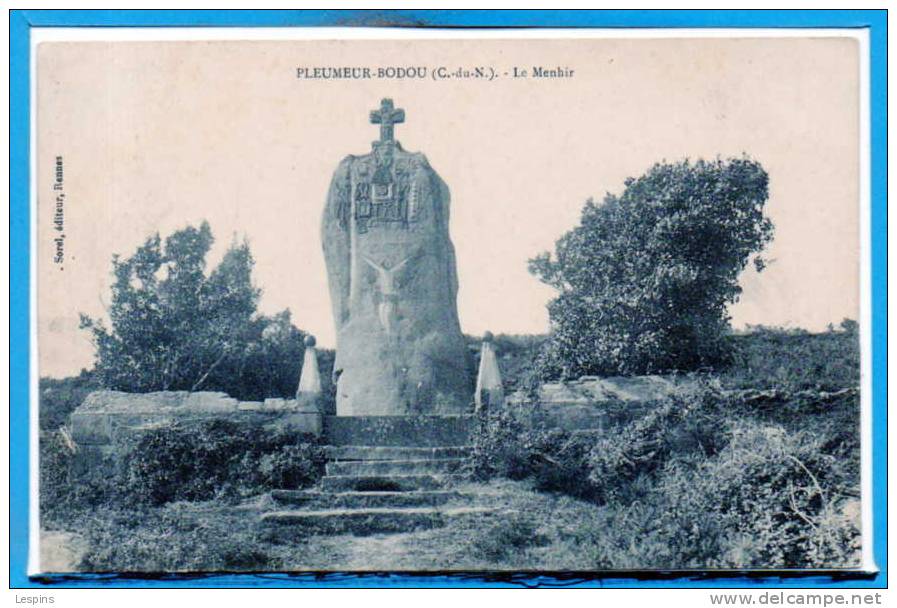 22 - PLEUMEUR BODOU --  Le Ménhir