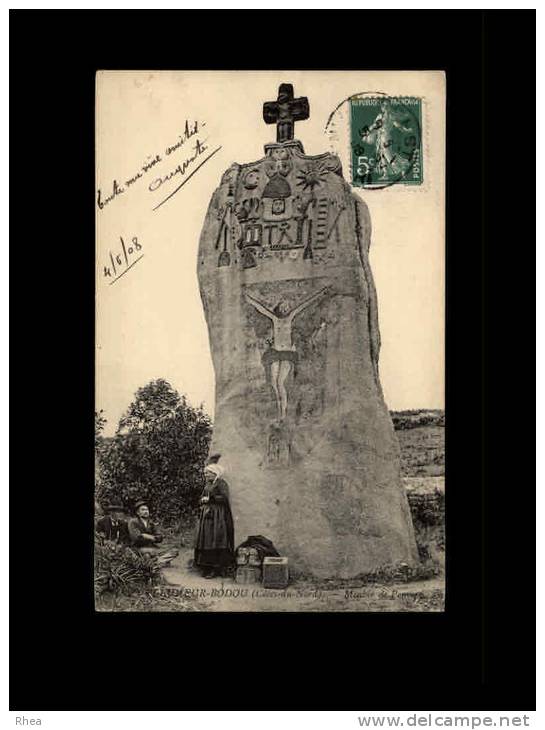 22 - PLEUMEUR-BODOU - Menhir de Penvern