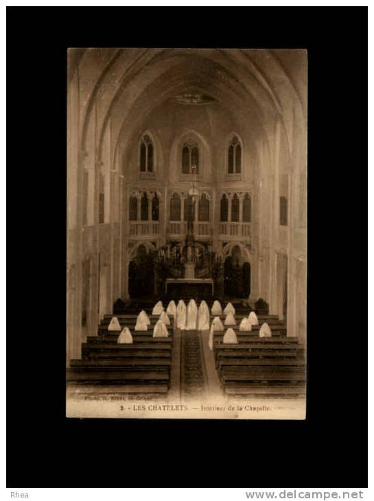 22 - PLOUFRAGAN - Les Chatelets - Intérieur de la Chapelle - 2 - franciscaines missionnaires de Marie