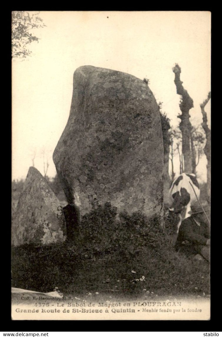 22 - PLOUFRAGAN - MENHIR LE SABOT DE MARGOT