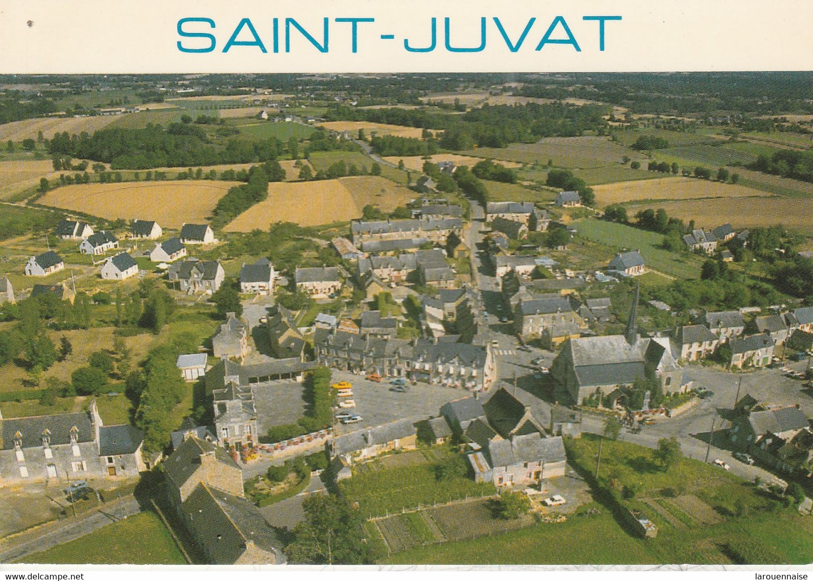22 - SAINT JUVAT - Vue aérienne