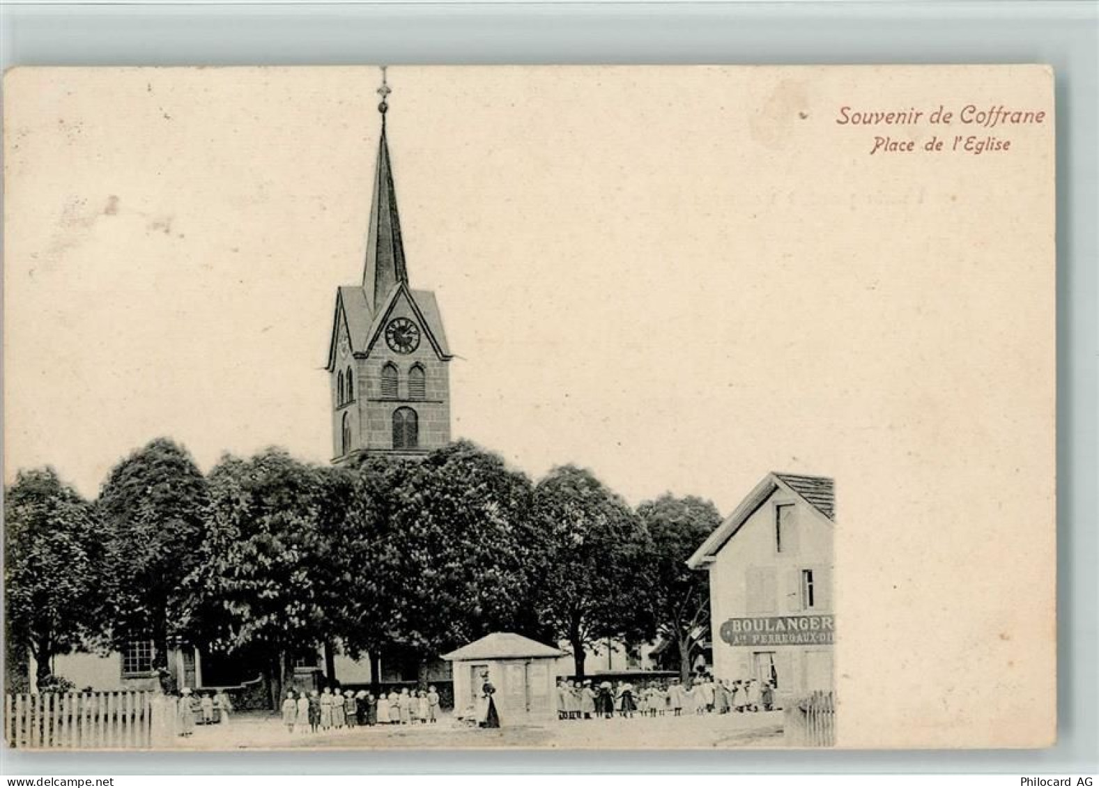 2207 Coffrane Gebrauchsspuren 1914 Place de lEglise - 13117352