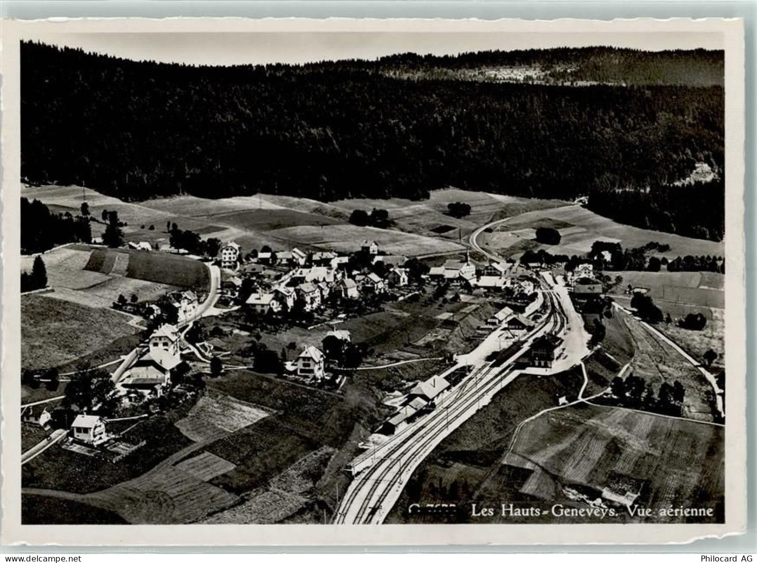 2208 Les Hauts-Geneveys - Fliegeraufnahme - 13145637