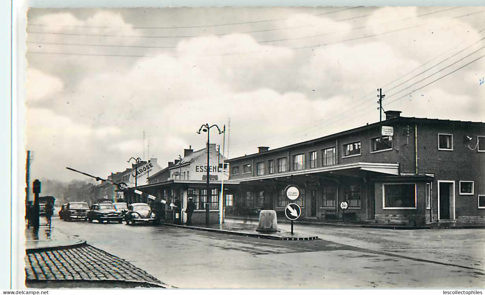 22169 - QUIEVRECHAIN - CPSM - LE BUREAU DES DOUANES / COTE FRANCAIS