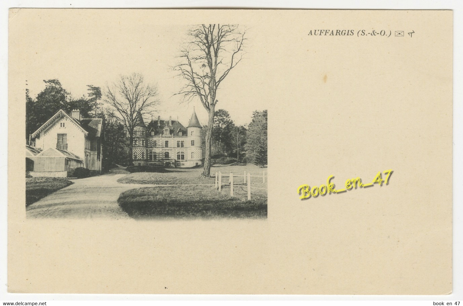 {22286} 78 Yvelines Auffargis. " en baisse "