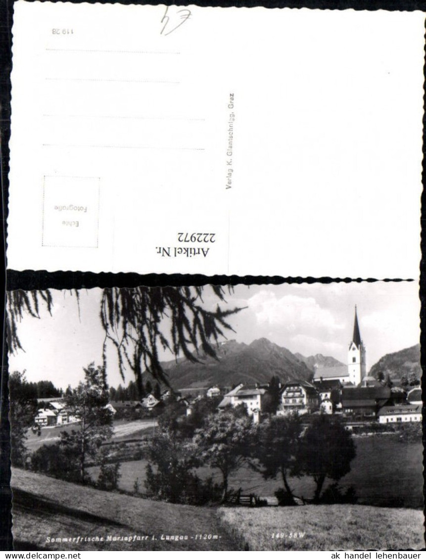 222972,Mariapfarr i. Lungau Teilansicht