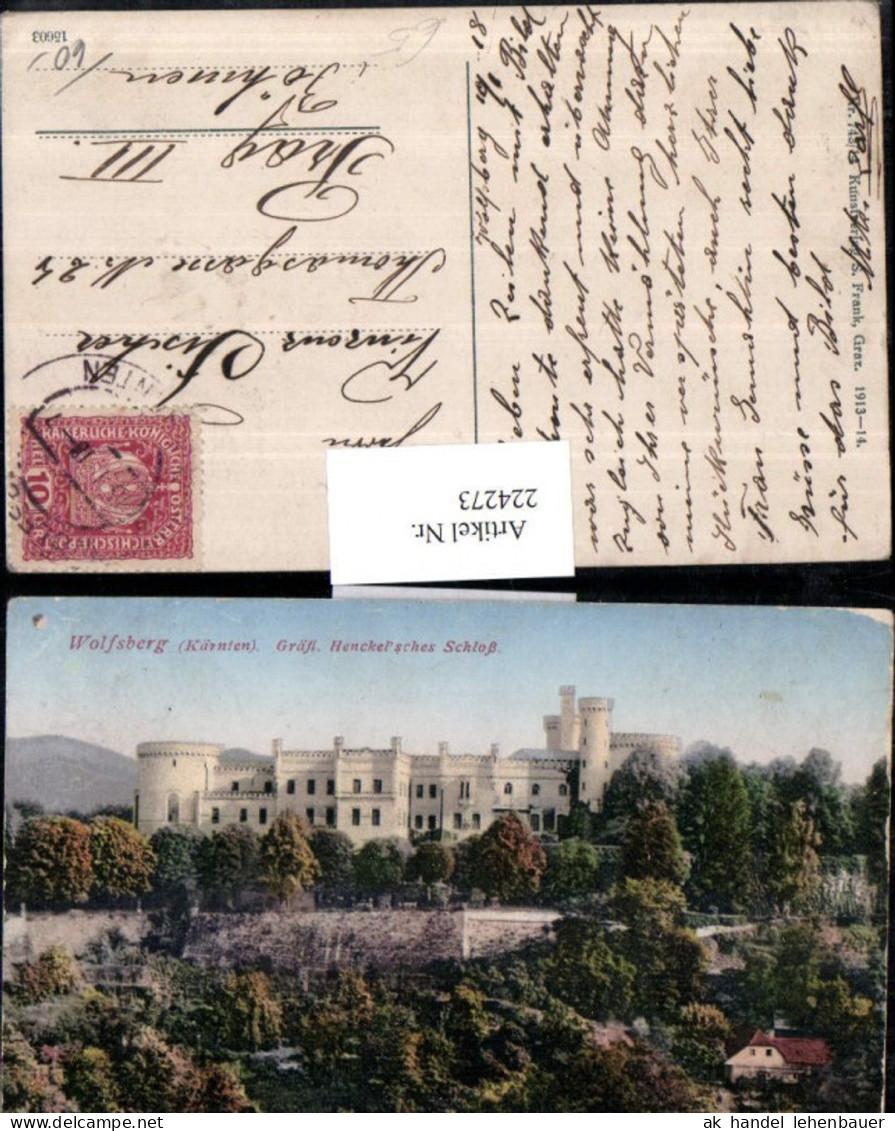 224273,Wolfsberg Gräfliches Henckelsches Schloss