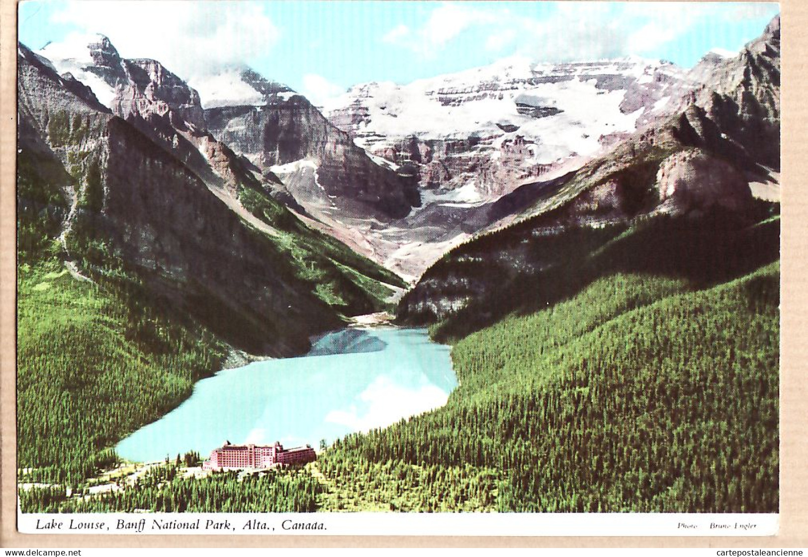 2276 /  Alberta LAKE LOUISE Chateau Banff National Park ALTA 1970s Photo Bruno ENGLER Canada Kanada