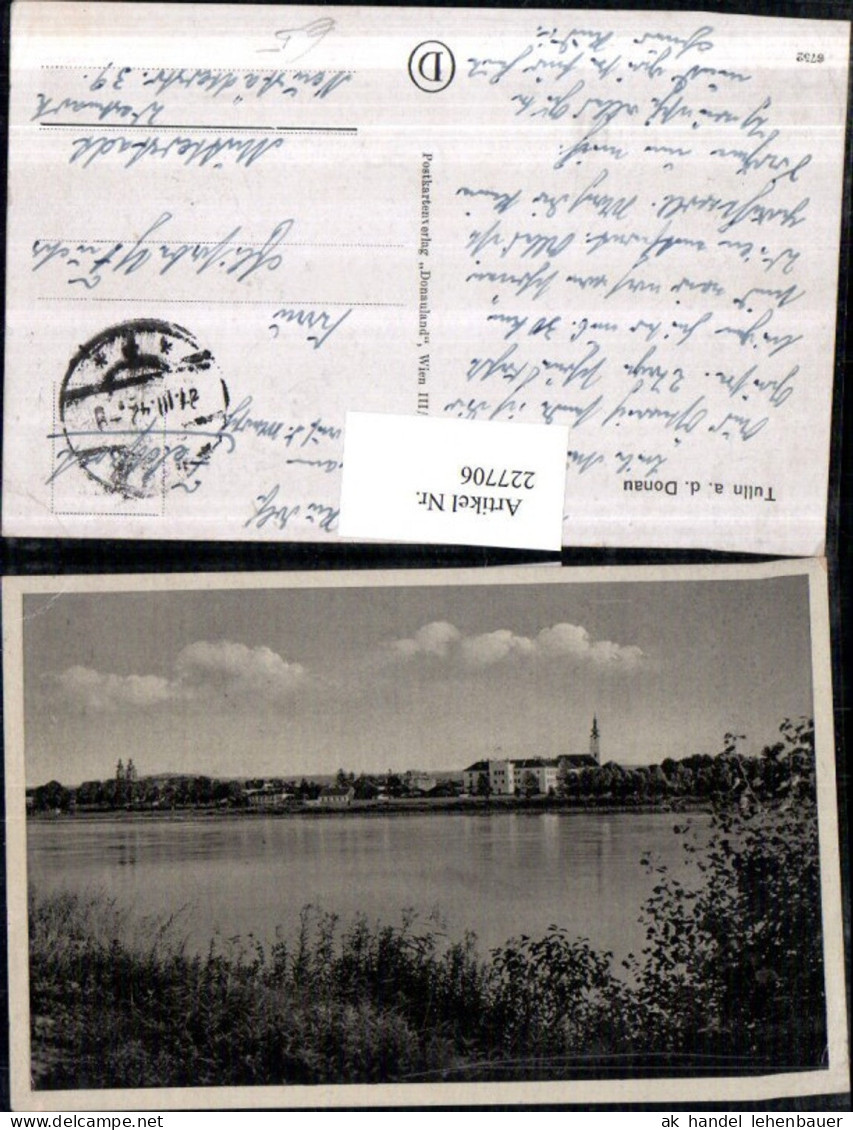 227706,Tulln a. d. Donau Teilansicht Partie