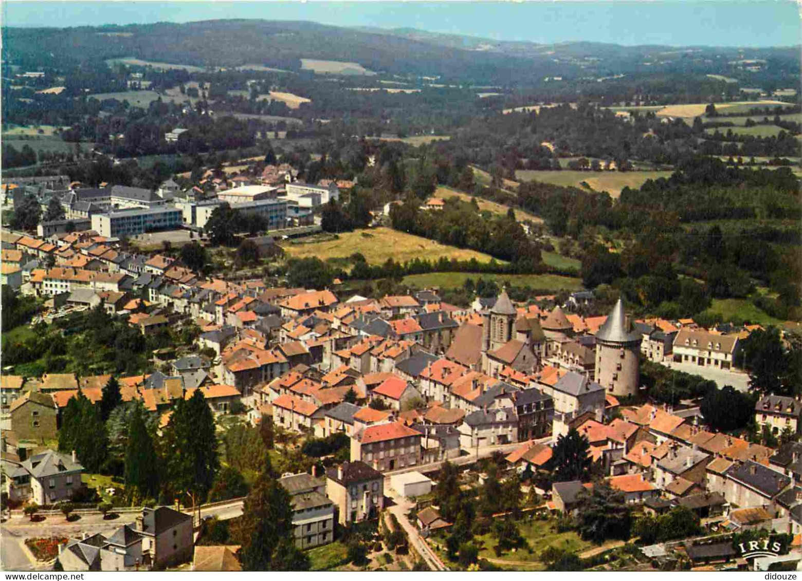 23 - Bourganeuf - Vue Générale aérienne - CPM - Voir Scans Recto-Verso