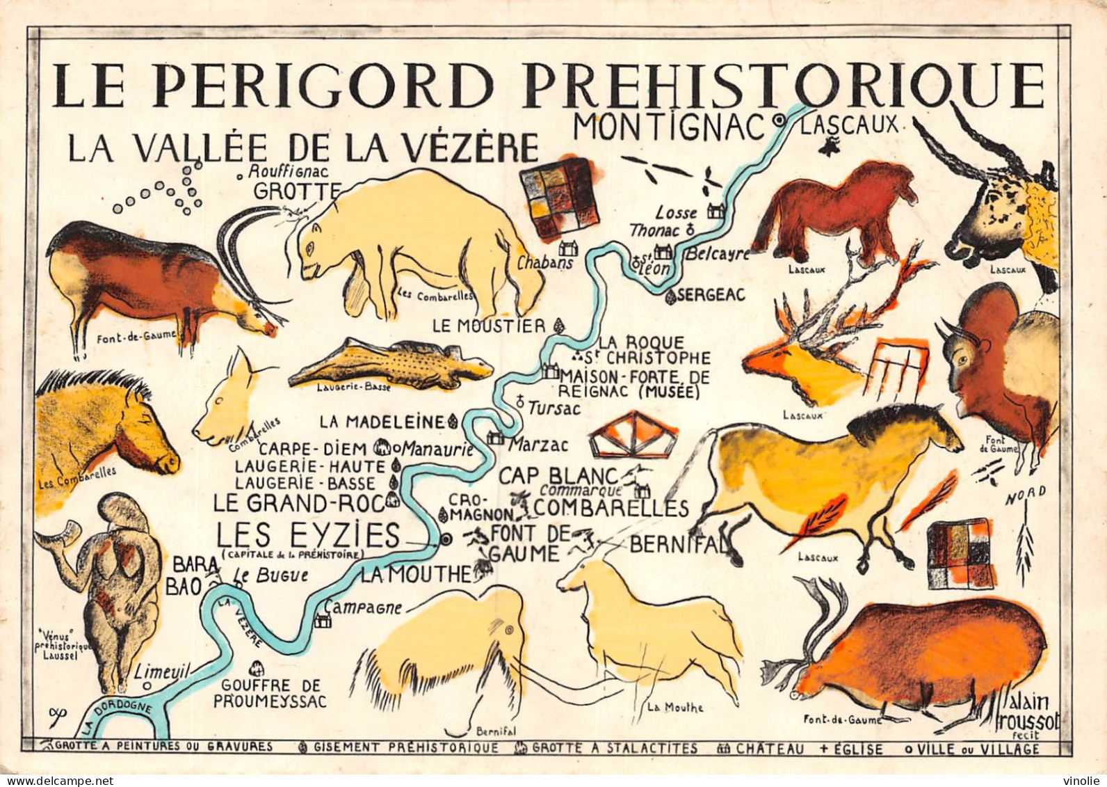 23-JK-5175 : MONTIGNAC-SUR-VEZERE. PREHISTOIRE