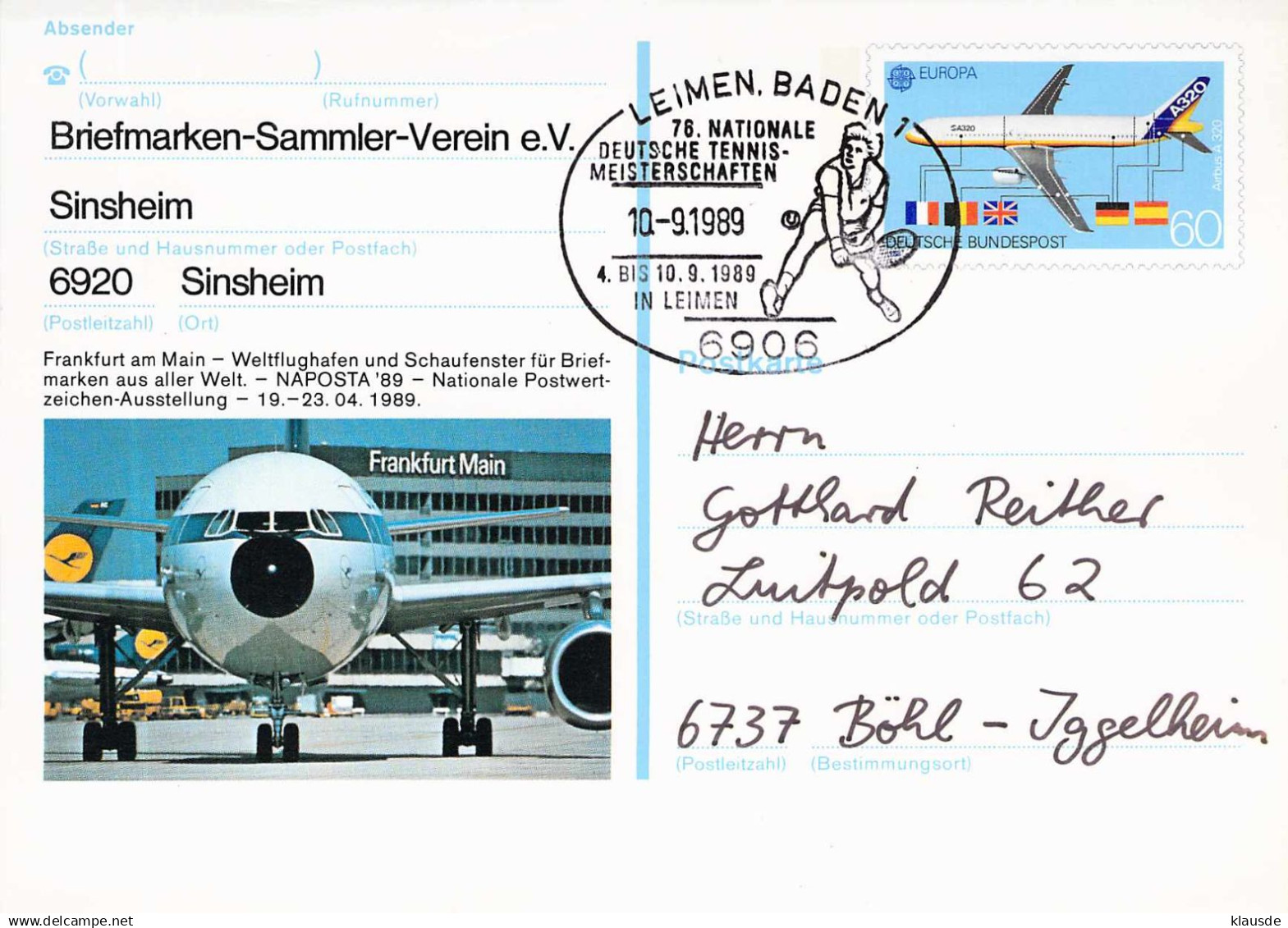 23.Kraichgau-Tauschtag - Sinsheim 1989 SST Leimen