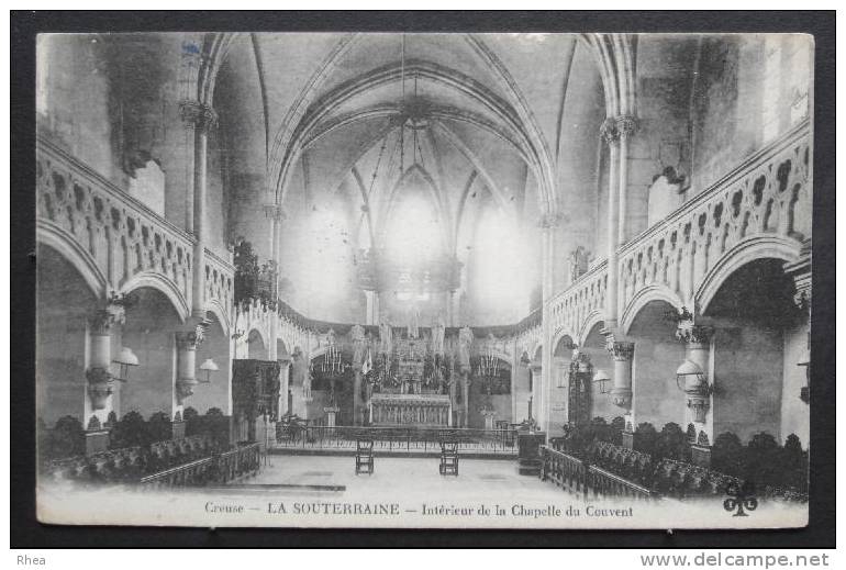 23 La Souterraine interieur eglise    D23D  C23176C RH031173