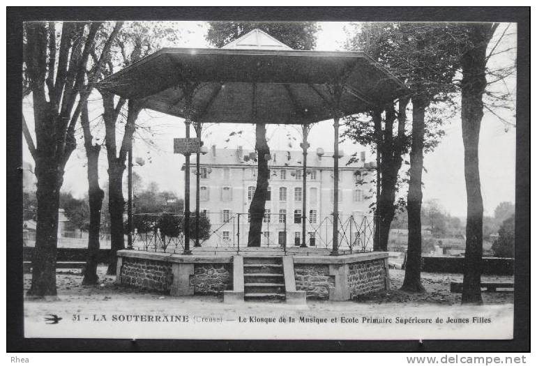 23 La Souterraine kiosque ecole    D23D  C23176C RH031164