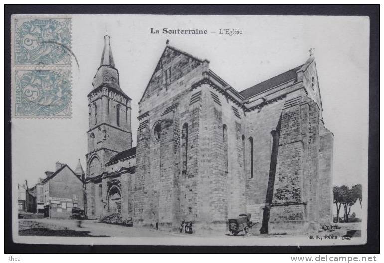 23 La Souterraine - L'Eglise eglise D23D C23176C RH004694