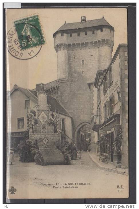 23 - La Souterraine -  Porte Saint-Jean