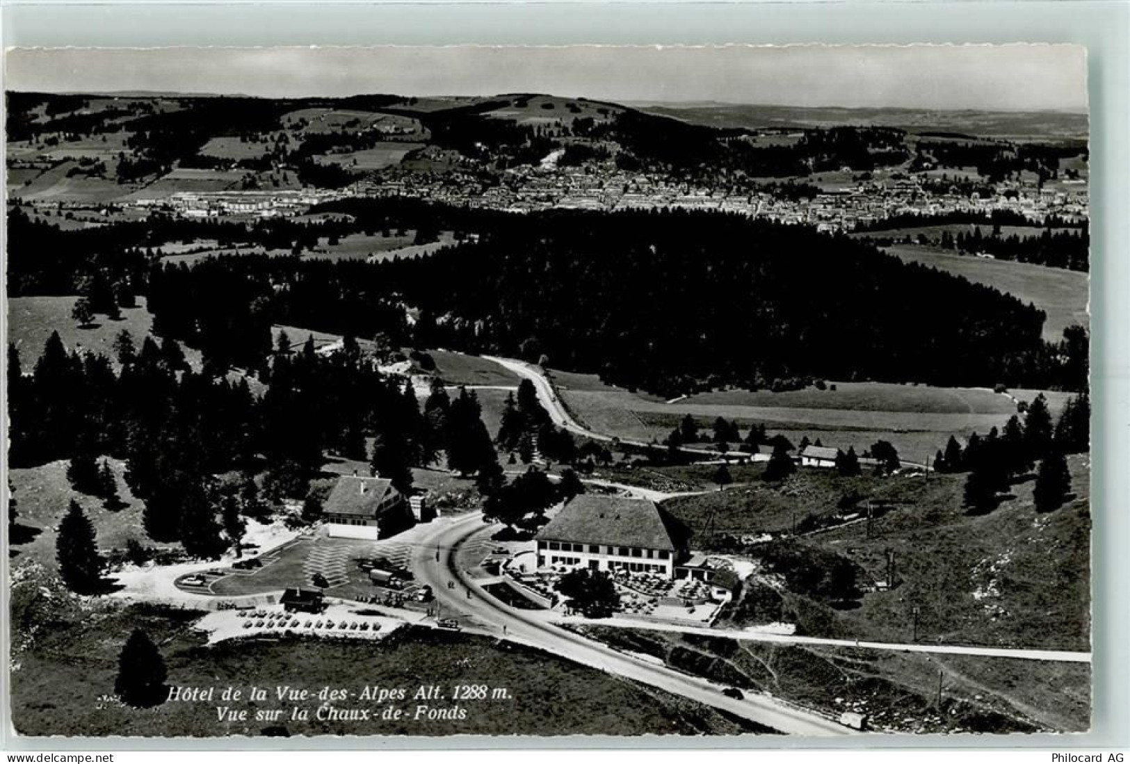 2300 La Chaux-de-Fonds - Hotel de la Vue-des-Alpes Alt. Vue sur la Chaux... - 10286645