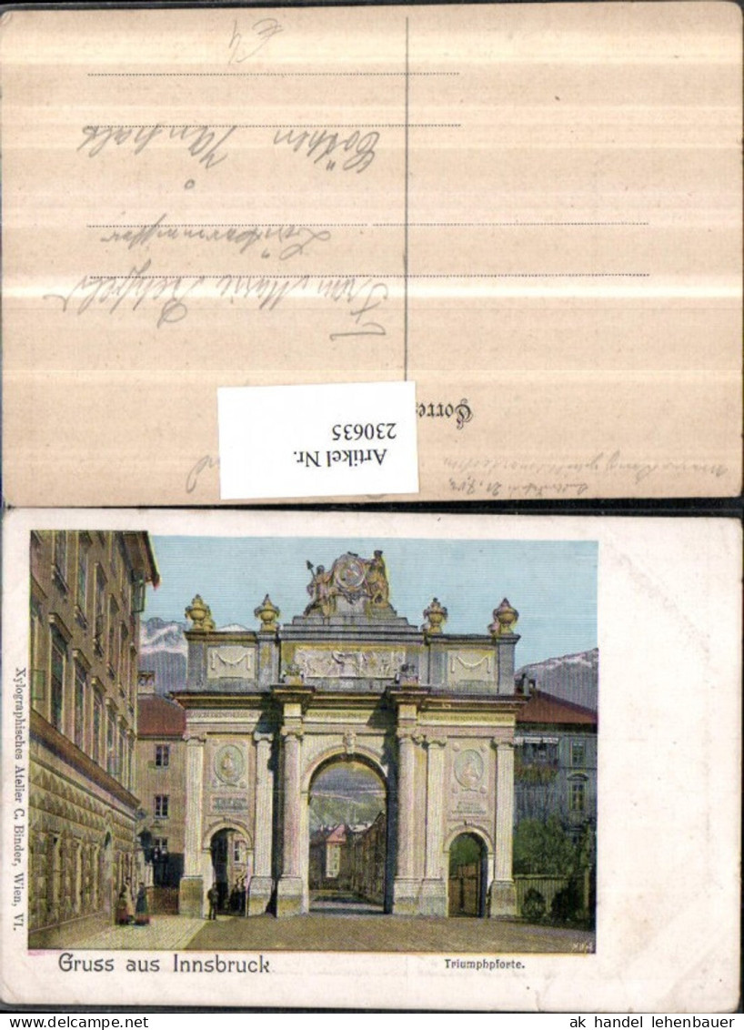 230635,Innsbruck Triumph-Pforte Triumphbogen