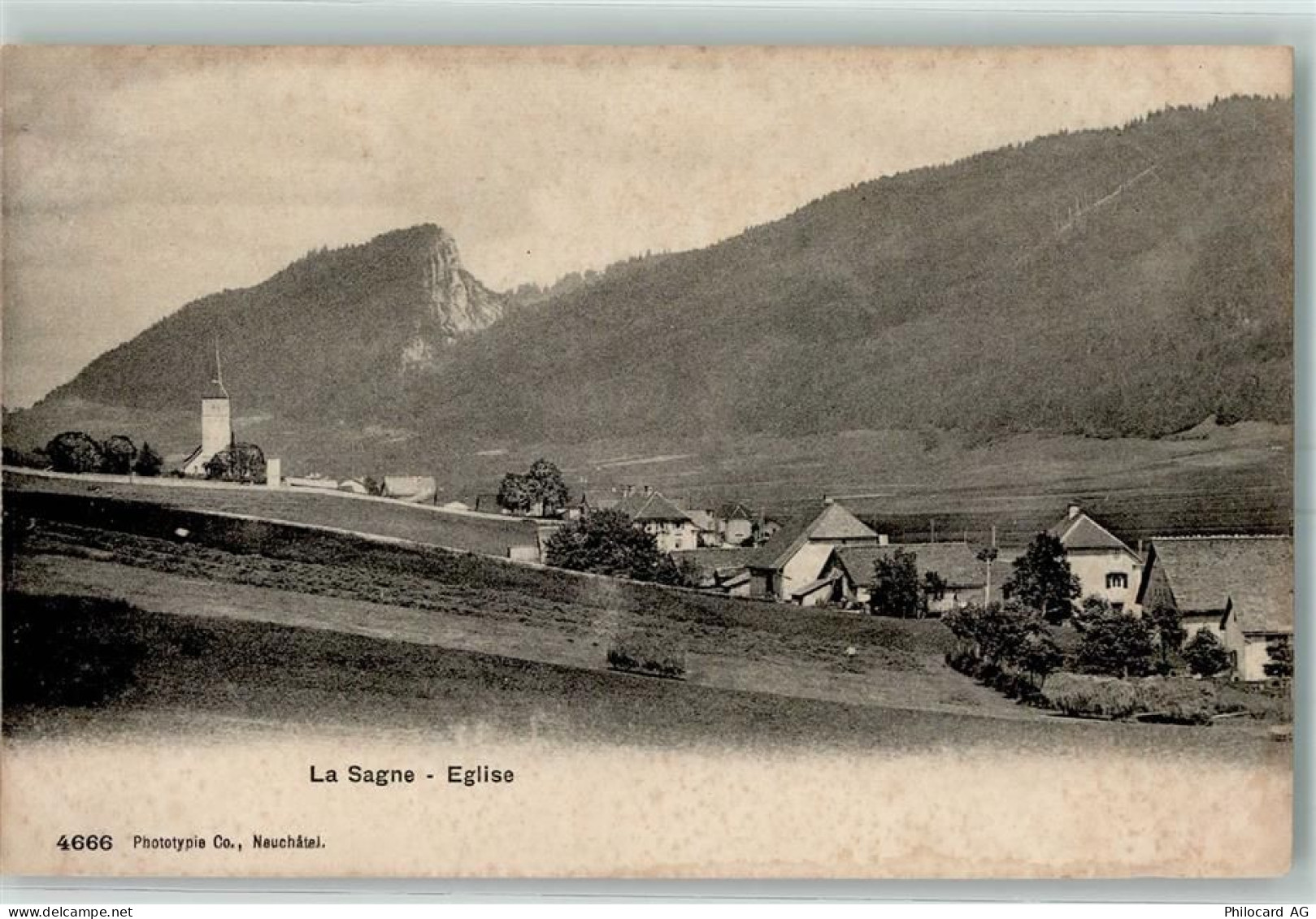 2314 La Sagne NE - Eglise Kirche - 13172666